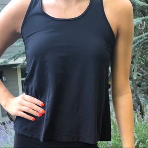 Coco black tank top